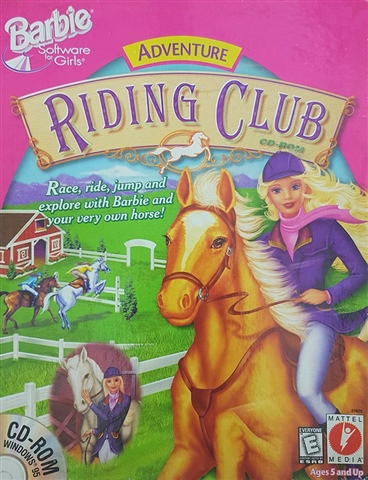 Barbie horse riding club sale